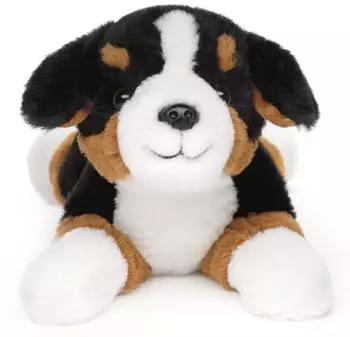 UNI-TOYS Eco-Line Berner Sennenhund, liegend 29 cm (L&auml;nge) - Pl&uuml;sch-Hund