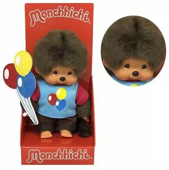 Idena Monchhichi Pl&uuml;schfigur &bdquo;Balloon Boy&ldquo;