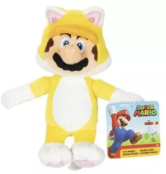 Nintendo Cat Mario Plüsch, 18cm (Super Mario)