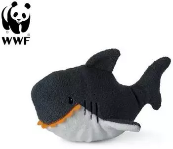 WWF Cub Club Stevie der Hai, Kuscheltier grau, 20cm