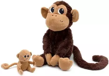 Déglingos Affe mit Baby