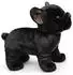 UNI-TOYS Eco-Line Französische Bulldogge (schwarz) - Ohne Leine 26 cm (Länge) - Plüsch-Hund