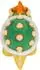 SAN-EI Nintendo Super Mario Plüsch Bowser, 26 cm