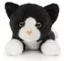 UNI-TOYS Katze schwarz-weiß, liegend 20 cm (Länge)