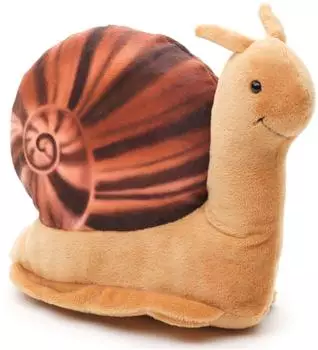 UNI-TOYS Eco-Line Gro&szlig;e Achatschnecke 100% recyceltes Material 22 cm (L&auml;nge) - Pl&uuml;sch-Schnecke