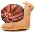 UNI-TOYS Eco-Line Große Achatschnecke 100% recyceltes Material 22 cm (Länge) - Plüsch-Schnecke