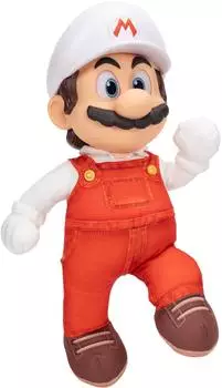 Jakks Pacific &bdquo;Super Mario Galaxy&ldquo;-Film: 35 cm gro&szlig;es, bewegliches Pl&uuml;schtier &ndash; FIRE MARIO