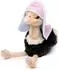 UNI-TOYS Strauß mit wendbarer Haube Boy/Girl Baby-Shower-Party Geschenk 28 cm (Höhe)