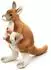 UNI-TOYS Känguru mit Baby (angenäht), stehend 23 cm (Höhe)