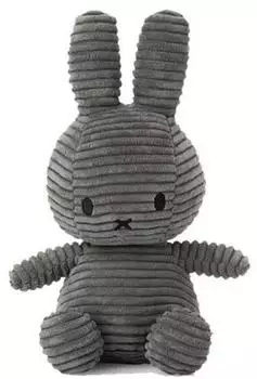 Bon Ton Toys Miffy Cord-Pl&uuml;schfigur, anthrazit, 70cm (24.182.241)