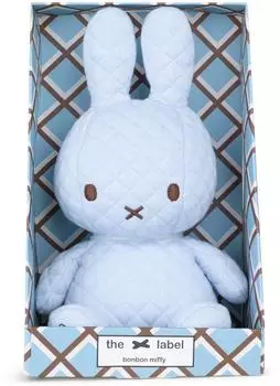 Bon Ton Toys Miffy the X Label Bonbon Kuscheltier blau, sitzend, 23cm