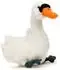 UNI-TOYS Schwan 16 cm (Länge) - Plüsch-Vogel
