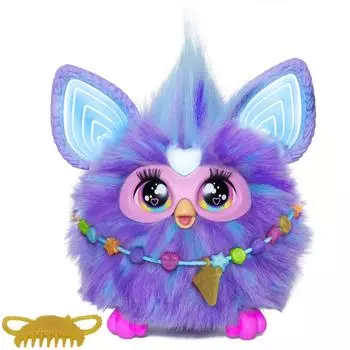 Hasbro Furby Interaktives Pl&uuml;schtier, lila (F6743IT4)
