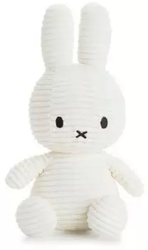 Bon Ton Toys Miffy Cord-Pl&uuml;schfigur wei&szlig;, 33cm (IBTT24182601)