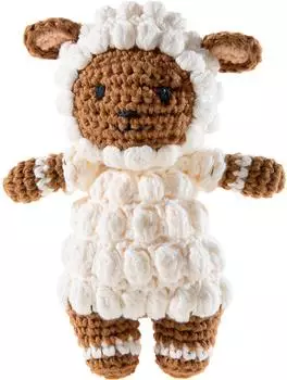 Heunec Crochi H&auml;kel-Lamm Kuscheltier 15cm (930377)