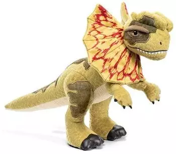 The Noble Collection Jurassic Park Dilophosaurus Collector Pl&uuml;schfigur 25cm (NN2434)
