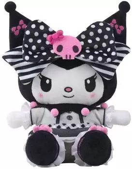Sakami Merchandise Kuromi Pink Black Party Series Plüschfigur, 17cm