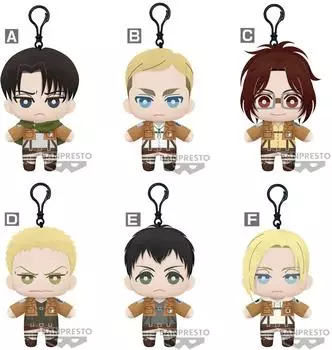 Banpresto Attack on Titan Tomonui Series 2 Plüschfigur, mehrfarbig (BP19192)