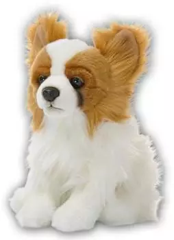 Anna Club Kuscheltier Zwergspaniel Papillon 28cm