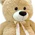 PMS Riesen-Teddybär mit goldener Schleife, 150cm