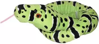 Wild Republic Snakesss Grüne Felsen-Klapperschlange Plüschtier 137cm (11108)