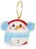 Legami Snowman Plush Christmas Decoration