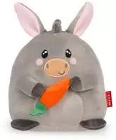 Legami Kuscheltier Donkey Super Soft Mini MSC0012, Esel, ab 0 Jahre, 15 cm