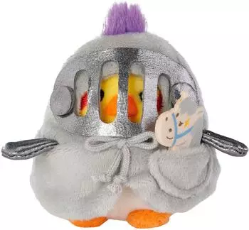 NICI Set Kuscheltier Sittich Chipsy 8cm mit Steckenpferd & Ritterkostüm in Geschenkbox