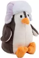 Nici Kuscheltier "Winter, Pinguin mit M&uuml;tze 12cm sitzend"