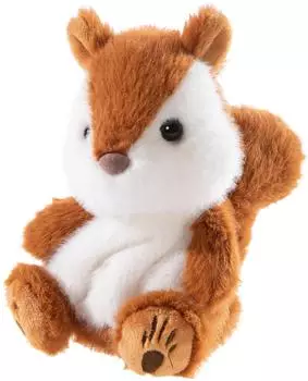 Heunec Chagiya Eichh&ouml;rnchen, Antistress-Tier, Pl&uuml;sch, 13 cm (160378)