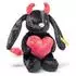 Steiff Hoppie Hase kleiner Teufel, 14cm, schwarz (081170)