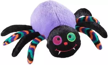 Heunec Halloween Spinne, Pl&uuml;sch, lila/schwarz, 22 cm (453951)