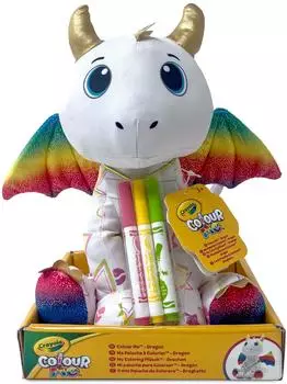 Crayola Color Me Pl&uuml;sch Drachen