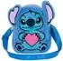 Karactermania Lilo & Stitch Plüsch-Tasche blau Kinder 21x18x10cm
