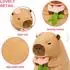 Gerster Capybara Kuscheltier Blume, 35cm