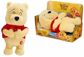 Simba Schlafender Winnie Puuh Pl&uuml;schfigur, Licht & Melodien, 31cm (6315870945)