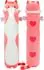 Gerster Kawaii Katze Plüschkissen lang, rosa, 130CM