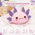 LuxusKollektion Axolotl Plüschtier lila Ohren, 33CM