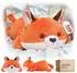 LuxusKollektion Fuchs Kawaii Plüschkissen, 33cm