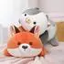 LuxusKollektion Fuchs Kawaii Plüschkissen, 33cm