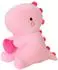 LuxusKollektion Plüschdinosaurier mit Herz, rosa, 50cm