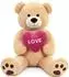 LuxusKollektion Riesen Teddybär mit Herz 