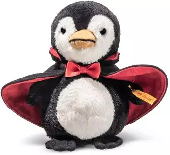 Steiff Nibble der Vampir Pinguin Pl&uuml;schtier 15cm (057199)