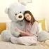 LuxusKollektion Riesen Teddybär 140cm XXL, grau