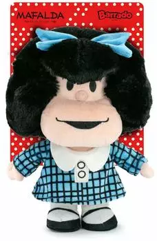 Barrado Mafalda Plüschtier 27cm, blau