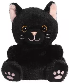 Aurora Palm Pals Twilight Black Cat 5In