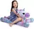 LuxusKollektion Einhorn Plüschtier Regenbogen blau/lila 110cm