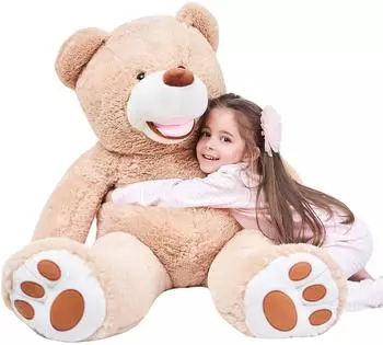 Gerster Riesen-Teddyb&auml;r Kuscheltier 100cm