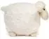 UNI-TOYS Schaf stehend, Plüschtier, weiß, 19cm