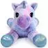 Gerster Einhorn Plüschtier Regenbogen, lila/blau, 80cm